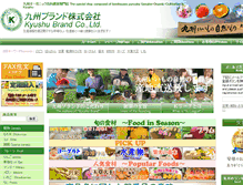 Tablet Screenshot of kyushu-brand.co.jp